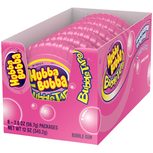HUBBA BUBBA GUM ORIGINAL TAPE 24 /6pk/ 2oz