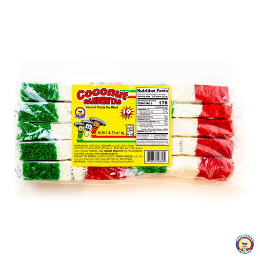AZTECA BANDERA DE COCO REG 42/10PC