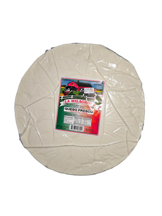 QUESO FRESCO LA MILAGROSA 1/10 LBS