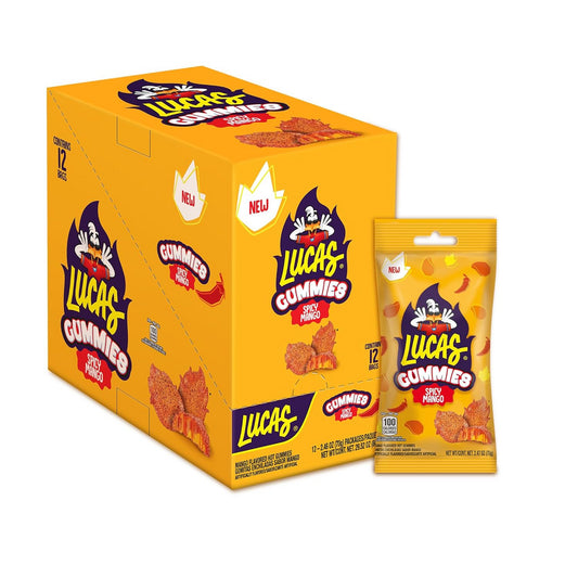 LUCAS GUMMIES SPICY MANGO 12/130g