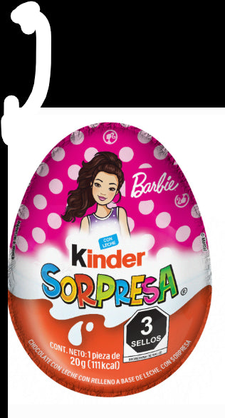 KINDER SORPRESA MEX NINA 8/12CT
