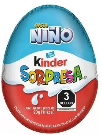 KINDER SORPRESA MEX NINO 8/12