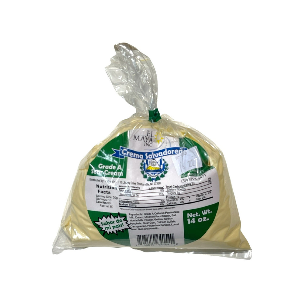 CREMA SALVADORENA EL MAYA 14 OZ