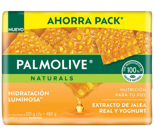 JABON PALMOLIVE JALEA REAL Y YOUGURTH 18/ 4 / 120GR