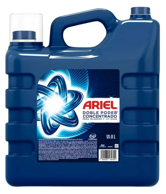 ARIEL LIQUIDO DOBLE PODER CONCENTRADO 1/8LTS