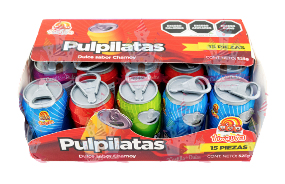 PULPITAS DULCE EN PASTA SABOR CHAMOY 30/15ct