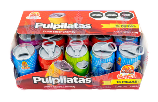 PULPITAS DULCE EN PASTA SABOR CHAMOY 30/15ct