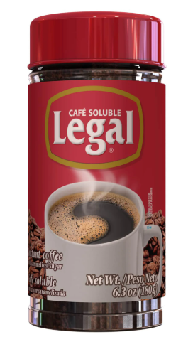 CAFE LEGAL INSTANT JAR 6/6.3oz