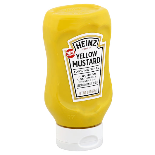HEINZ MOSTAZA AMARILLA 12/ 8oz