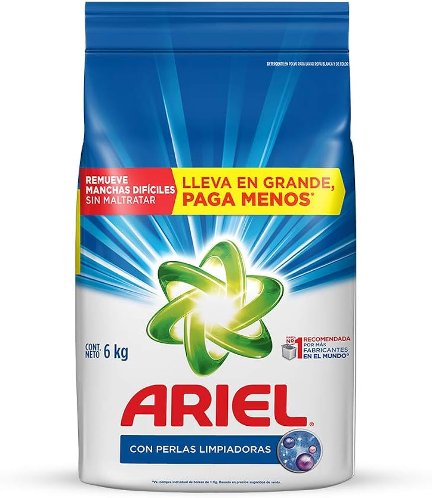ARIEL DETERGENTE 3/6KG