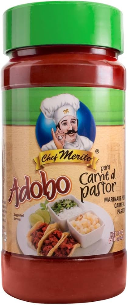 CHEF MERITO ADOBO PARA CARNE AL PASTOR 18/6 NRTE