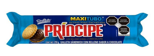 GALLETA MARINELA MEX PRINCIPE MAXI TUBO  24/ 152g