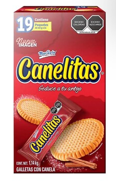 GALLETA MARINELA MEX CANELITAS 19/60g
