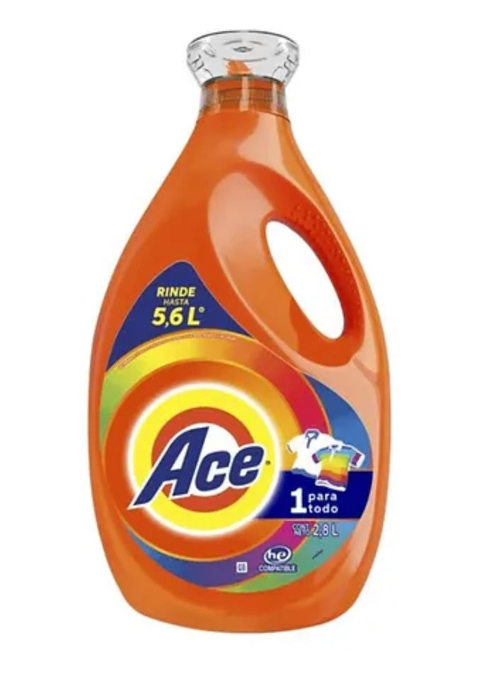 ACE DETERGENT LIQUIDO PARA LAVAR 4/2.8L