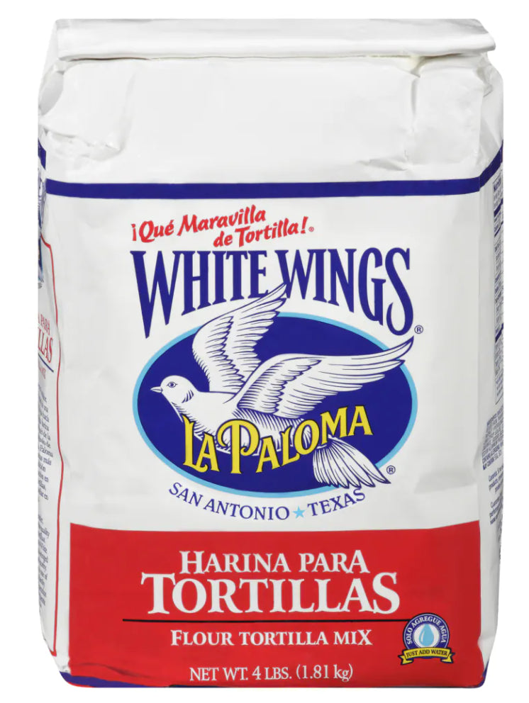 WHITE WINGS HARINA PARA TORTILLAS MIX 6/4LBS