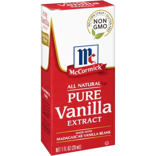 MCCORMICK VANILLA EXTRACT PURE, 6/ 12pk/ 1oz