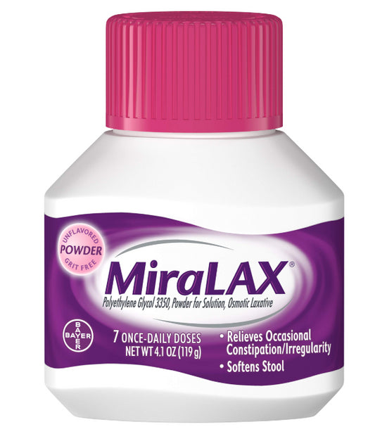 MIRALAX 7 DAYS 4/3/4.1oz