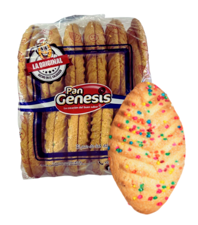 PAN GENESIS GALLETA  HOJA PICSY 9/ 28.78oz (816g) x 24u