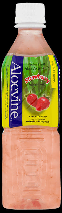 ALOEVINE STRAWBERRY 20/ 500ML (16.9oz)