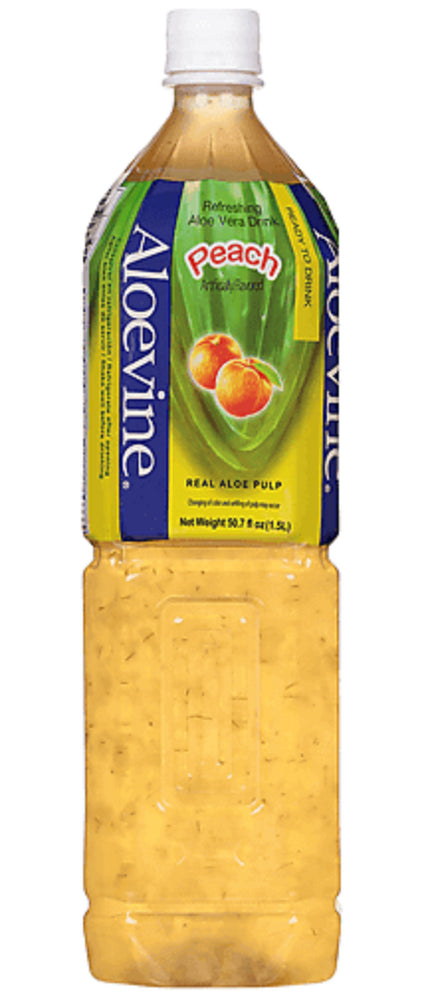 ALOEVINE PEACH 12/1.5L (50.7oz)