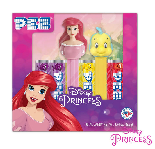 PEZ LITTLE MERMAID TWIN PACK 1/1.74OZ