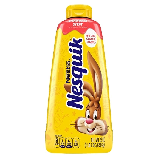 NESQUICK FRESA SYRUP 6/ 22oz