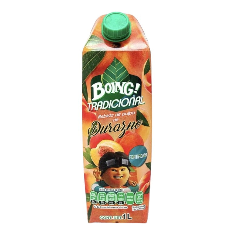 JUGO BOING DURAZNO TETRA-BRICK 12/ 34oz