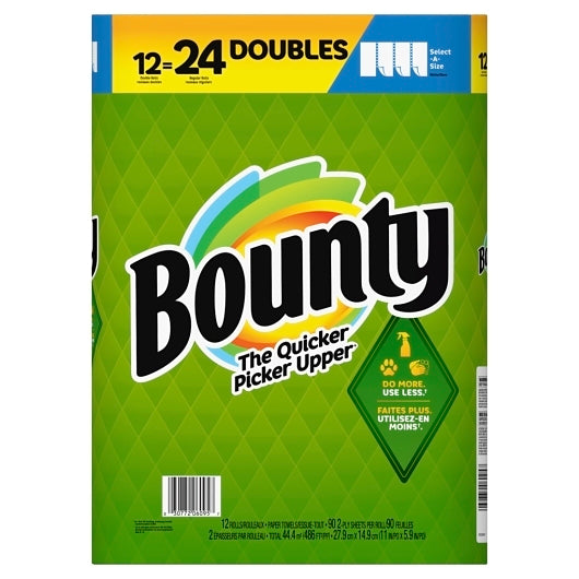 BOUNTY BASE PAPER TOWEL SELECT-A-SIZE ROLL 1/12pc