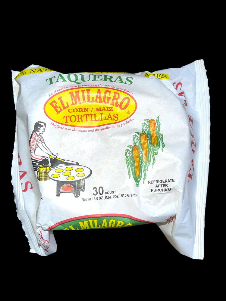 EL MILAGRO TORTILLA  TAQUERA 12/10