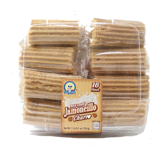 AZTECA JAMONCILLO CHURRO TRAY 16/16pc