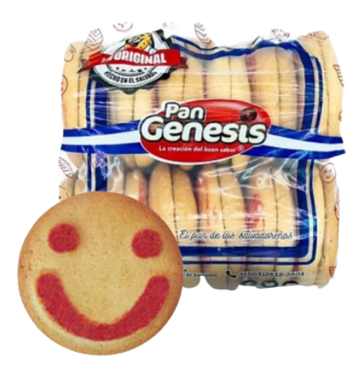 PAN GENESIS GALLETA CARITA 10/ 29.63 oz (840g) x 24u