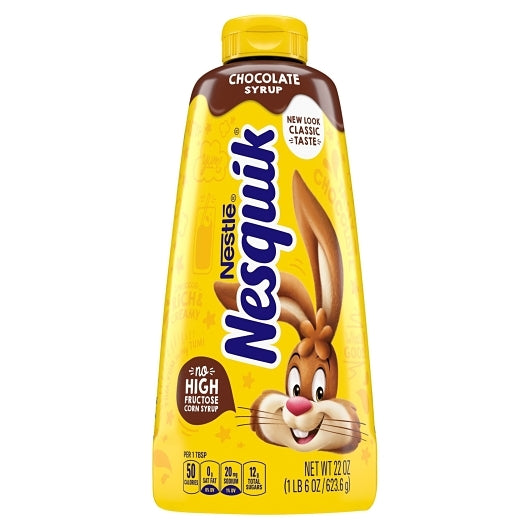 NESTLE NESQUICK CHOCOLATE SYRUP 6/ 22oz