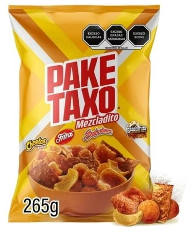 SABRITAS MEX PAKETAXO MEZCLADITO 12/265G