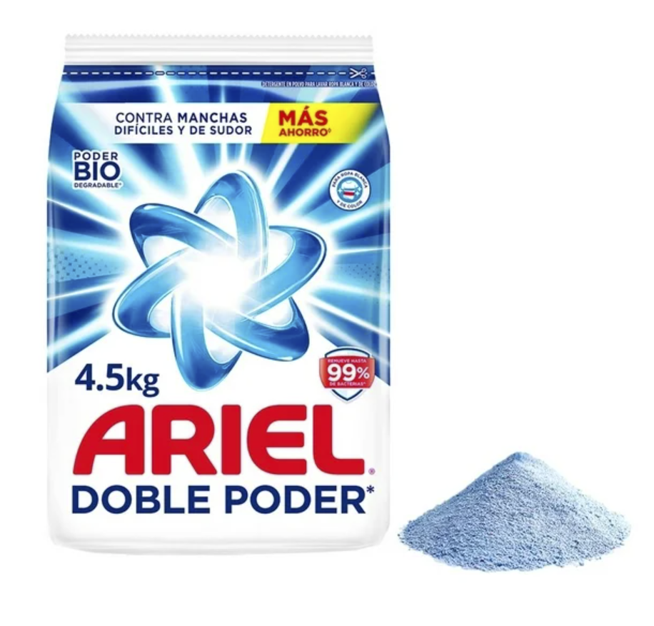 ARIEL DETERGENTE 3/4.5kg