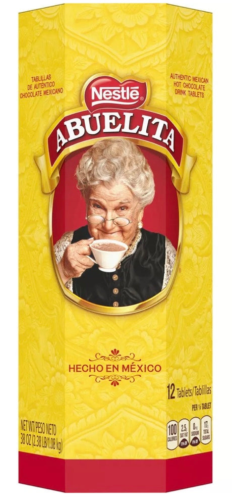 NESTLE ABUELITA CHOCOLATE GRANDE 9/ 12 TABLETAS