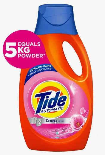 TIDE LIQUID DETERGENT WITH DOWNY TOUCH OF FRESHNESS 4/ 2.3KG