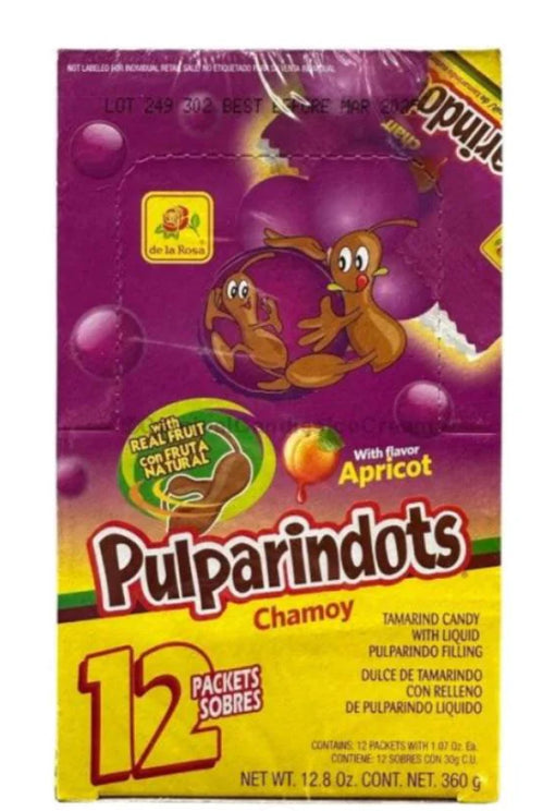 DE LA ROSA PULPARINDOTS CHAMOY 12/ 12ct