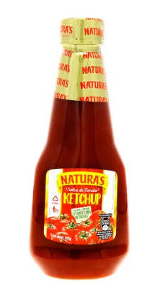 NATURAS KETCHUP BOTE PLASTICO 12/385g