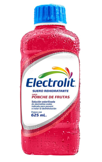 ELECTROLIT SUERO PONCHE DE FRUTAS 12/625ML