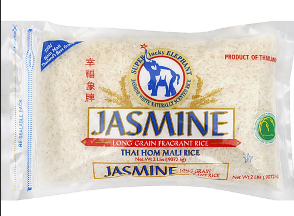 SUPER LUCKY ELEPHANT JASMINE RICE 16 X 2LBS