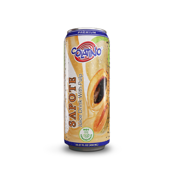 COLATINO JUGO DE SAPOTE CON PULPA 24/490ML
