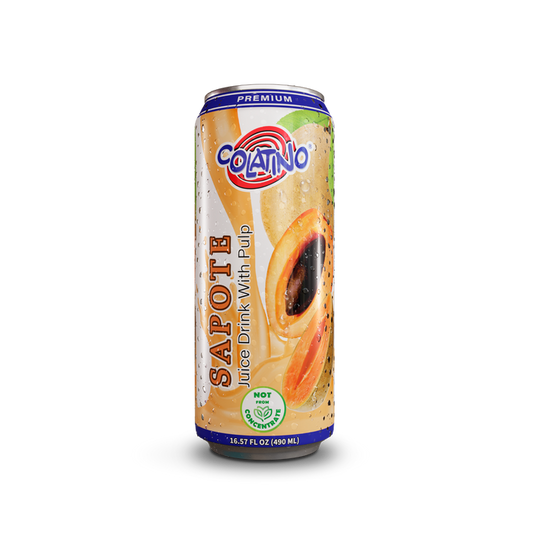 COLATINO JUGO DE SAPOTE CON PULPA 24/490ML