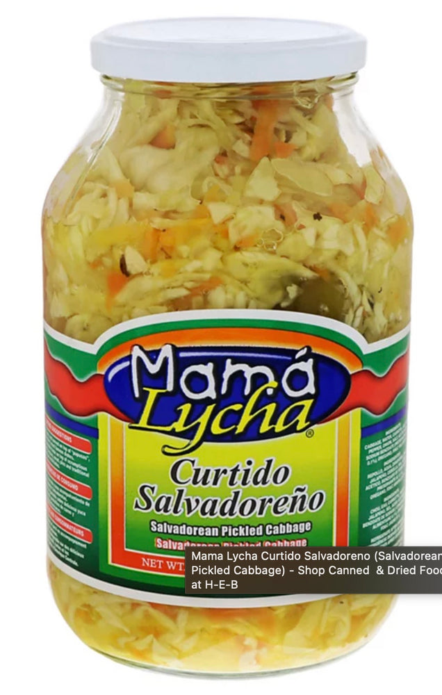 MAMA LYCHA CURTIDO SALVADORENO 12/32 OZ