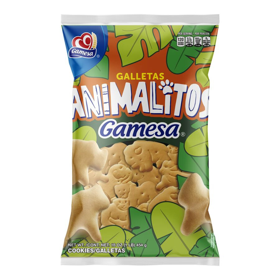 GAMESA ANIMALITOS 12/ 16oz