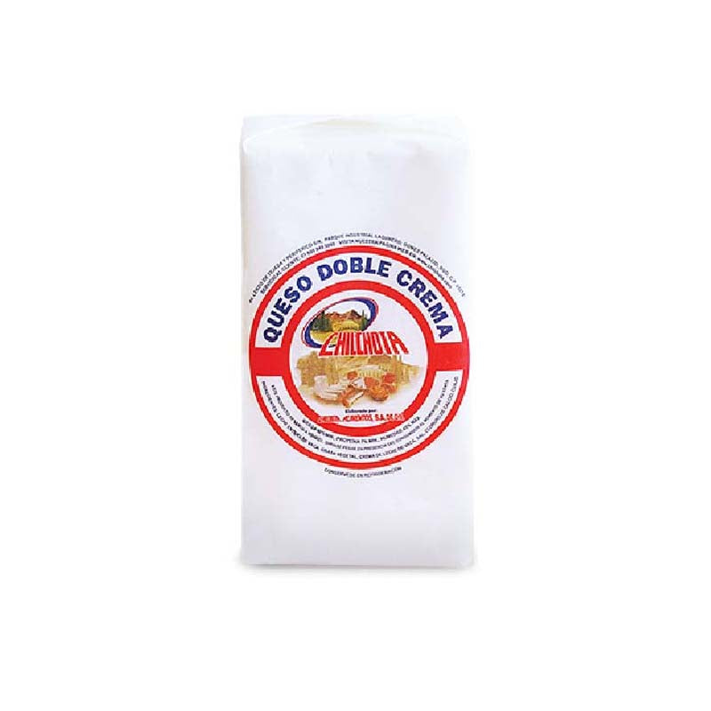 QUESO CHILCHOTA DOBLE CREMA 4/1.1LBS (500G)