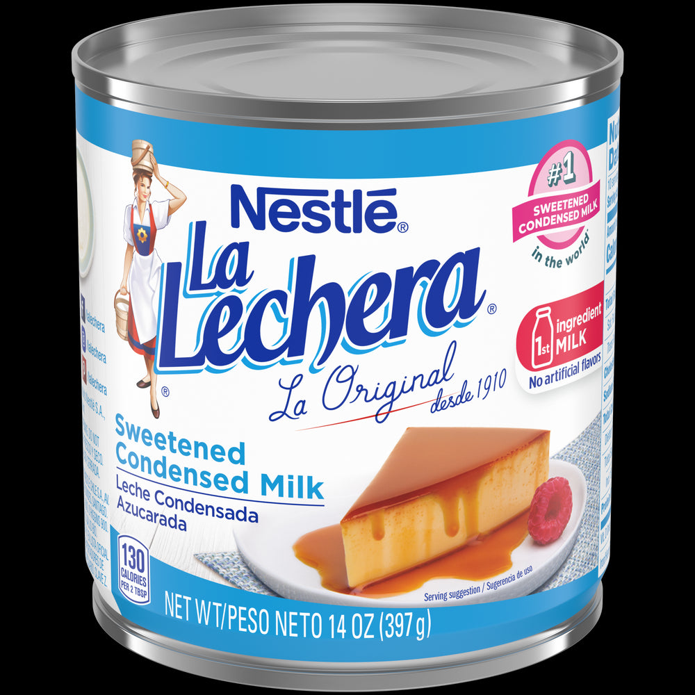 NESTLE LA LECHERA SWEETENED CONDENSED MILK (14oz CANS, 24pk)