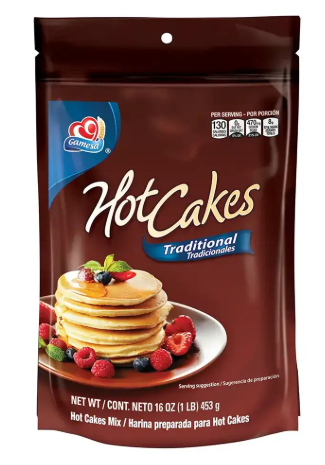 GAMESA HOT CAKES TRADICIONAL 10/16oz