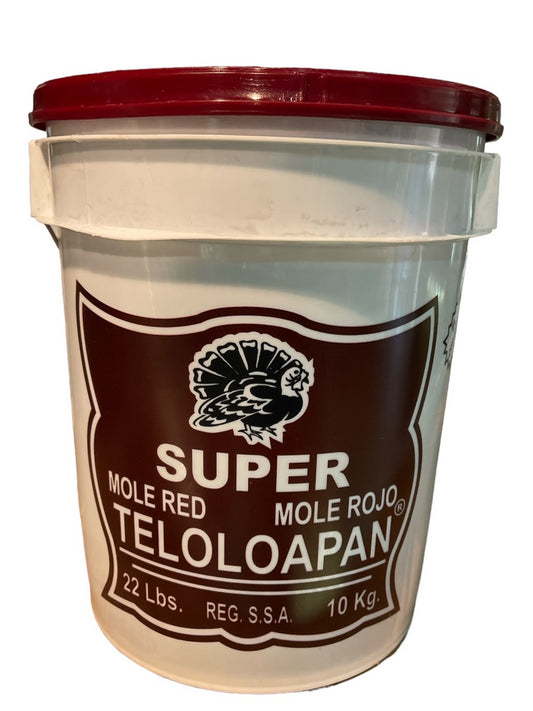 SUPER MOLE TELOLOAPAN ROJO [CUBETA] 1/22 LBS