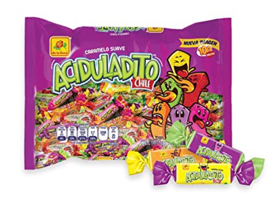 LA ROSA ACIDULADITOS 20/100 PZS