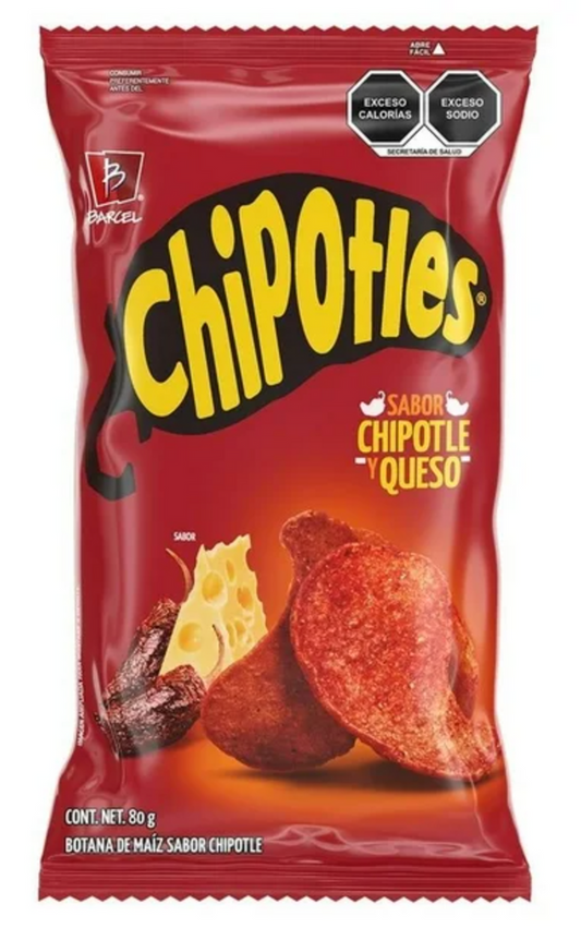 SABRITAS MEX BARCEL CHIPOTLE 18/200g